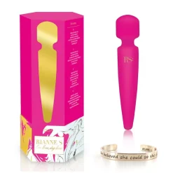 Vibromasseur Body Wand Bella Mini French Rose - Rianne S -Sex Toys Femme boutique 10737