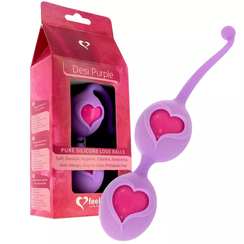 Boules De Geisha Feelztoys Desi - Violet 1 Boules De Geisha Feelztoys Desi - Violet