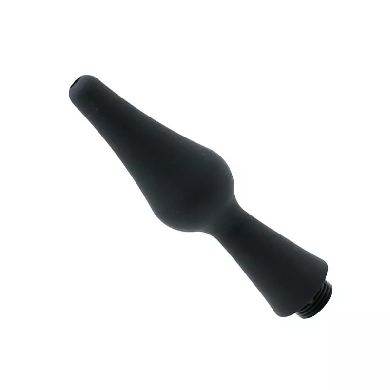 Canule De Douche En Silicone Avec Plug Anal - Rimba 1 Canule De Douche En Silicone Avec Plug Anal - Rimba