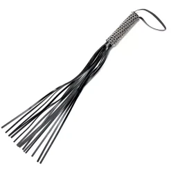 Martinet BDSM En Cuir Fendu (68 Cm) - Rimba