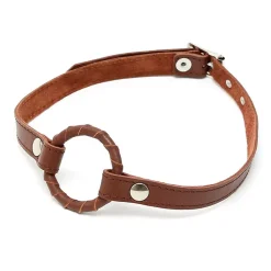 Ball Gag Avec O Ring Ă 5 Cm Brun - Rimba
