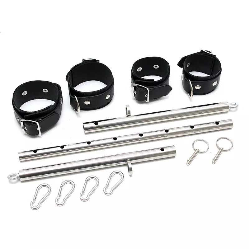 Barre D'écartement Réglable Avec 4 Menottes - Rimba 2 Barre D'écartement Réglable Avec 4 Menottes - Rimba – Image 2