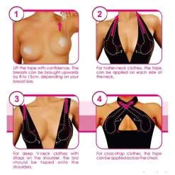 Soutien Gorge Adhésif - Bye Bra (Taille A - F) -Sex Toys Femme boutique 12059