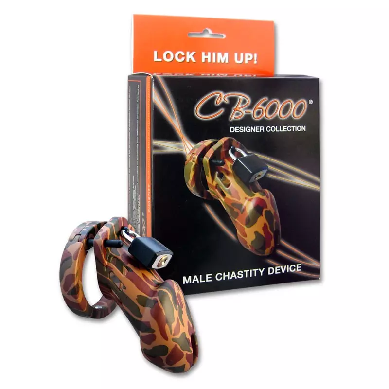 CB 6000® Design Collection - Cage De Chasteté - CB-X Camouflage 2 CB 6000® Design Collection - Cage De Chasteté - CB-X Camouflage – Image 2