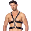 Harnais BDSM En Cuir Avec Boucles (homme) - Rimba