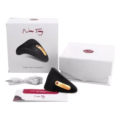 Stimulateur Clitoridien "Better Than Chocolate 2" (Noir Et Or) - Nomi Tang -Sex Toys Femme boutique 12345