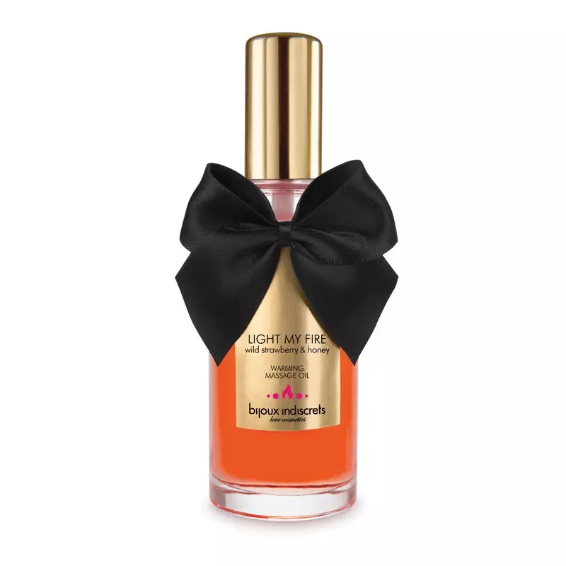Huile De Massage Chauffante "Fraise Sauvage" - Bijoux Indiscrets 1 Huile De Massage Chauffante "Fraise Sauvage" - Bijoux Indiscrets