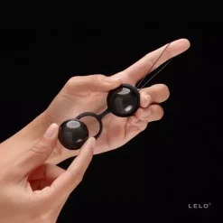 Boules De Gaisha LELO Luna Beads Noir -Sex Toys Femme boutique 1291