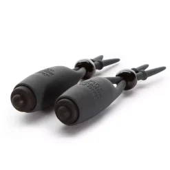 Pinces à Tétons Vibrantes Sans Fil - Fifty Shades Of Grey -Sex Toys Femme boutique 13263