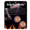2x Boules Lubrifiantes Effet Chauffant - Brazilian Balls