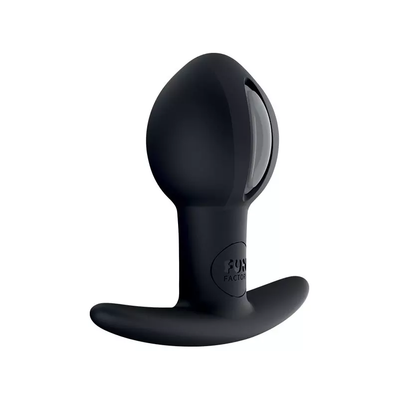 Boule Anale - Fun Factory B Ball Uno Noir/gris 2 Boule Anale - Fun Factory B Ball Uno Noir/gris – Image 2