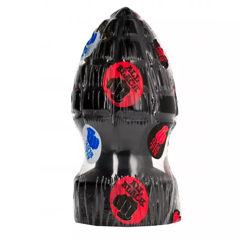 Plug Anal Géant Grenade - All Black 2 Plug Anal Géant Grenade - All Black – Image 2