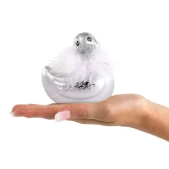 Big Teaze Toys Canard Vibrant - Paris Duckie 2.0 Travel Size (silver) -Sex Toys Femme boutique 17068