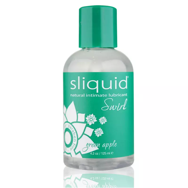 Lubrifiant Aromatisé Pomme - SLIQUID Swirl 125ml 1 Lubrifiant Aromatisé Pomme - SLIQUID Swirl 125ml
