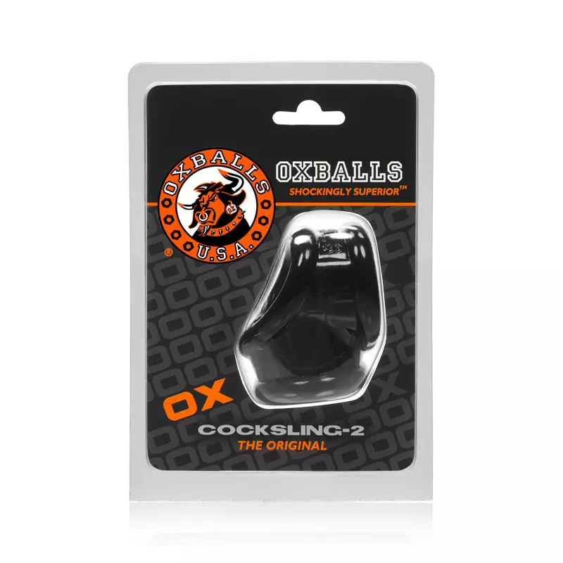 Cage à Pénis Oxballs Cocksling 2 - Noir 3 Cage à Pénis Oxballs Cocksling 2 - Noir – Image 3