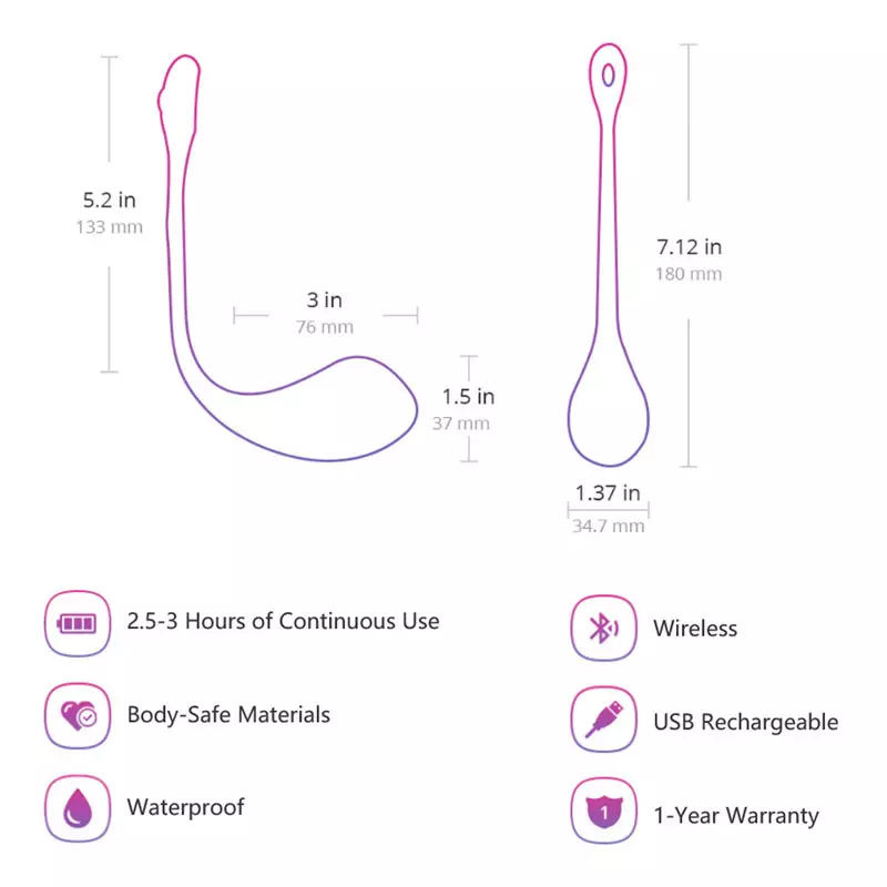 Lovense Sextoys Oeuf Vibrant Lush 2 - Lovense 5 Lovense Sextoys Oeuf Vibrant Lush 2 - Lovense – Image 5