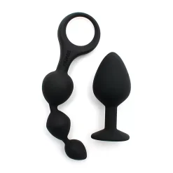 Plug Anal Set Barcelona Noir - Rimba -Sex Toys Femme boutique 18450
