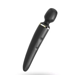 Vibromasseur Baguette Ultra Puissant – Satisfyer Woman Wand Noir -Sex Toys Femme boutique 18538