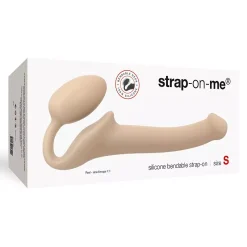 Double Dildo Strap-On-Me SMALL (Flesh) - Rimba -Sex Toys Femme boutique 18666