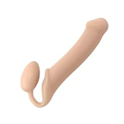 Double Dildo Strap-On-Me X-LARGE (Flesh) - Rimba