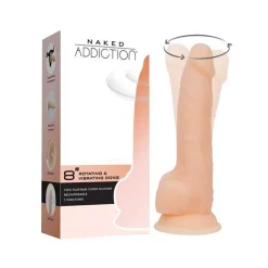 Rimba Vibromasseur Réaliste Rotatif - Naked Addiction -Sex Toys Femme boutique 18741
