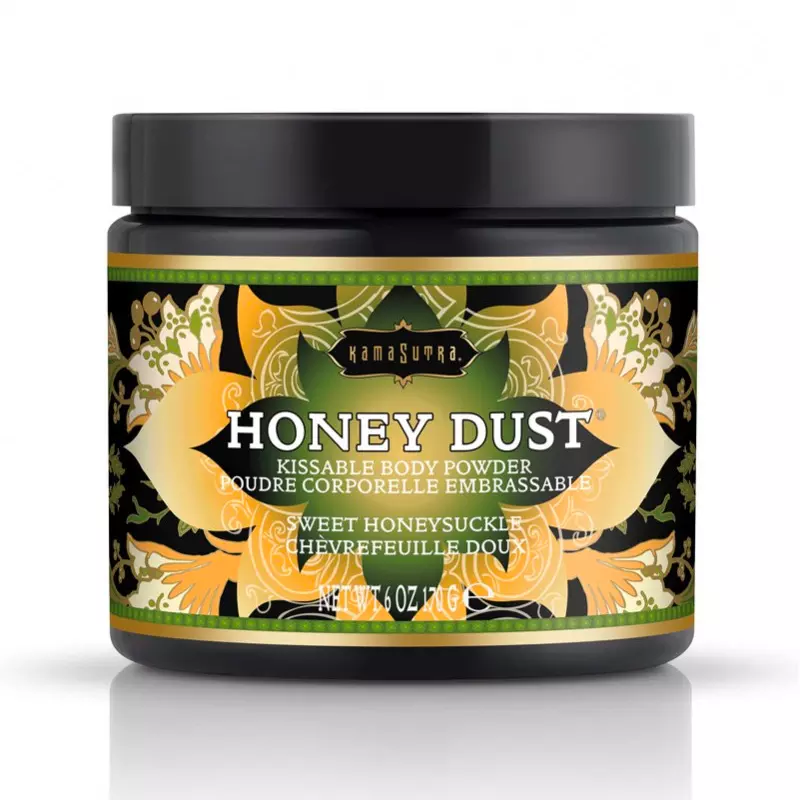 Kamasutra Honey Dust Sweet Honeysuckle - Poudre Corporelle 1 Kamasutra Honey Dust Sweet Honeysuckle - Poudre Corporelle