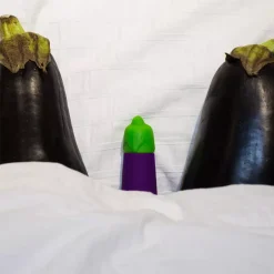 Mini Vibromasseur Emoji Aubergine - Emojibator -Sex Toys Femme boutique 19169