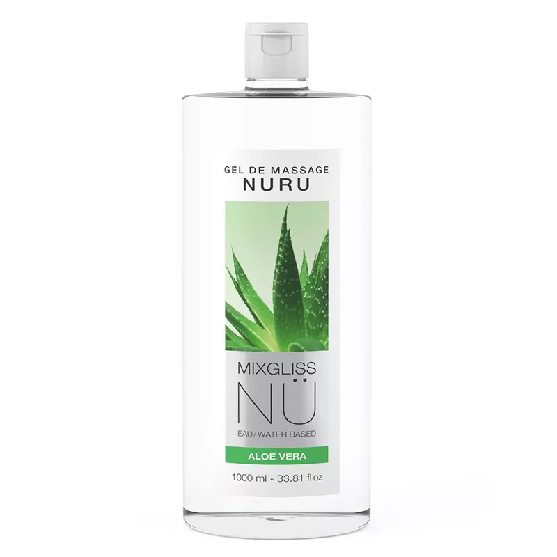 Gel Nuru Aloe Vera NÜ 1lt - Mixgliss 1 Gel Nuru Aloe Vera NÜ 1lt - Mixgliss