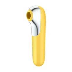 Satisfyer Dual Love Air Pulse (jaune) - Stimulateur Clitoridien