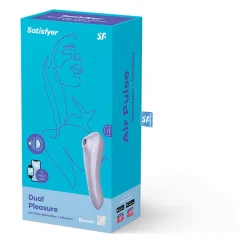 Satisfyer Dual Pleasure Air Pulse (mauve) - Stimulateur Clitoridien -Sex Toys Femme boutique 19817