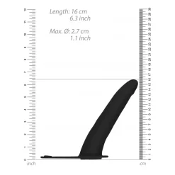 Gode Ceinture Vibrant Silicone Strap-On Adjustable - Ouch -Sex Toys Femme boutique 19893