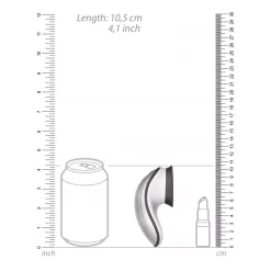 Shots Toys Stimulateur Clitoridien - Suction & Vibration Toy (silver) -Sex Toys Femme boutique 20049