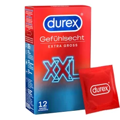 Préservatifs Durex King Size XXL 12pc