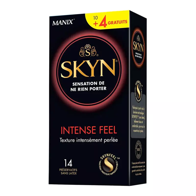 Préservatifs Manix Skyn Intense Feel 14pc 1 Préservatifs Manix Skyn Intense Feel 14pc