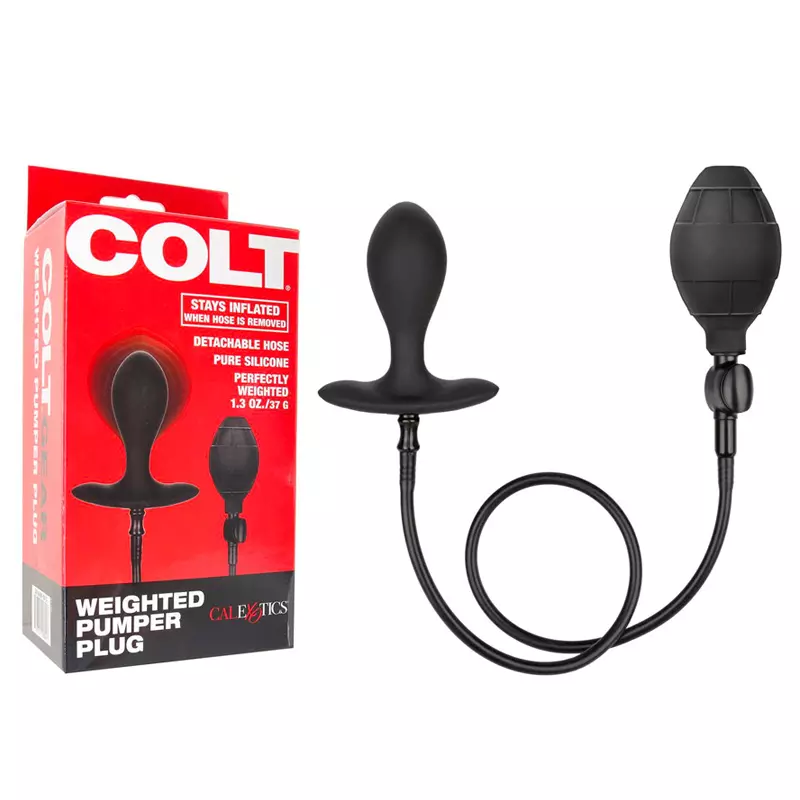 Plug Anal Gonflable Lesté - Colt 1 Plug Anal Gonflable Lesté - Colt
