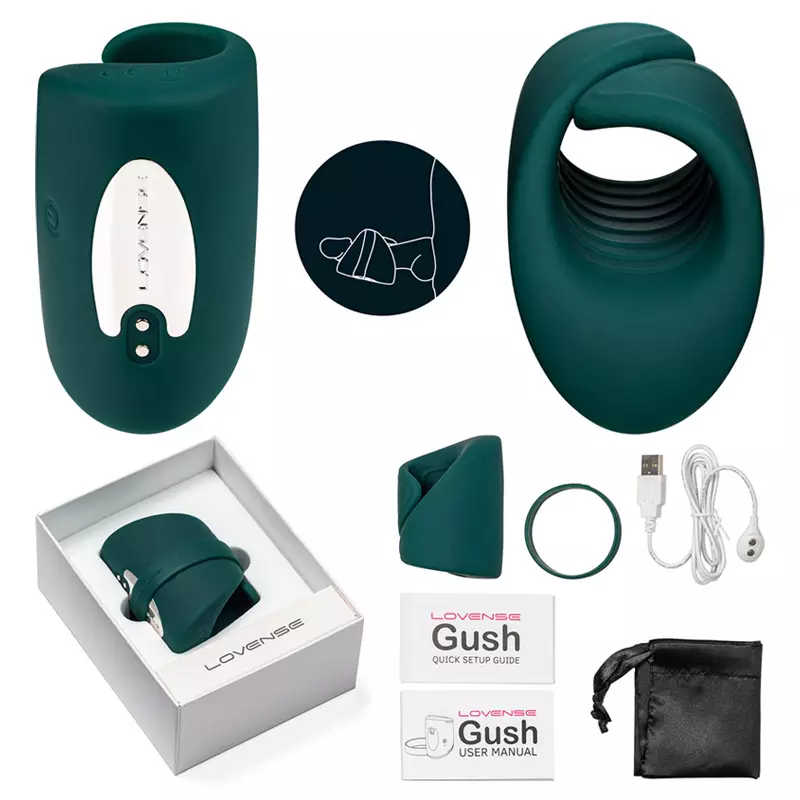 Lovense Sextoys Masseur De Gland Et Masturbateur Connecté - Lovense Gush 2 Lovense Sextoys Masseur De Gland Et Masturbateur Connecté - Lovense Gush – Image 2