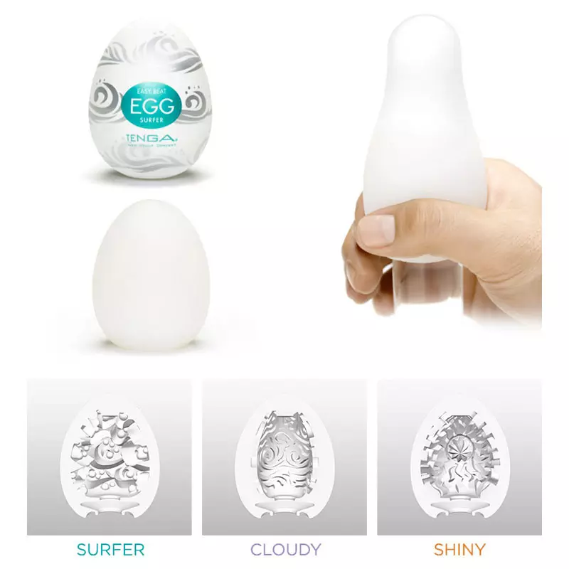 Masturbateur Tenga Egg - Surfer 2 Masturbateur Tenga Egg - Surfer – Image 2
