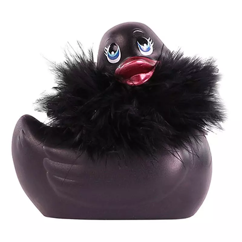 Big Teaze Toys Canard Vibrant - Paris Duckie 2.0 Travel Size (noir) 1 Big Teaze Toys Canard Vibrant - Paris Duckie 2.0 Travel Size (noir)