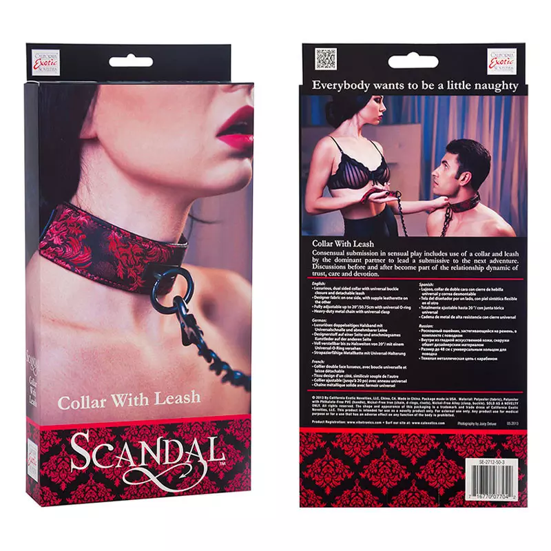 Laisse Et Collier BDSM Scandal - Calexotics 2 Laisse Et Collier BDSM Scandal - Calexotics â Image 2