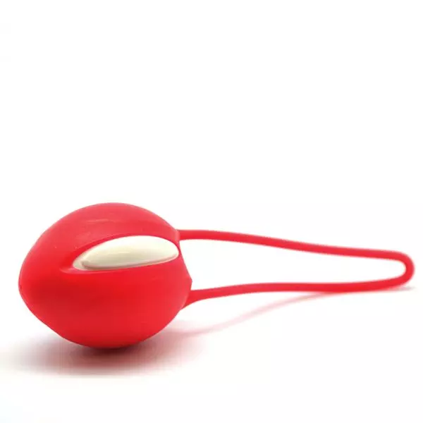 Boule De Geisha Smartballs Teneo Uno Rouge Et Blanc - Fun Factory 1 Boule De Geisha Smartballs Teneo Uno Rouge Et Blanc - Fun Factory