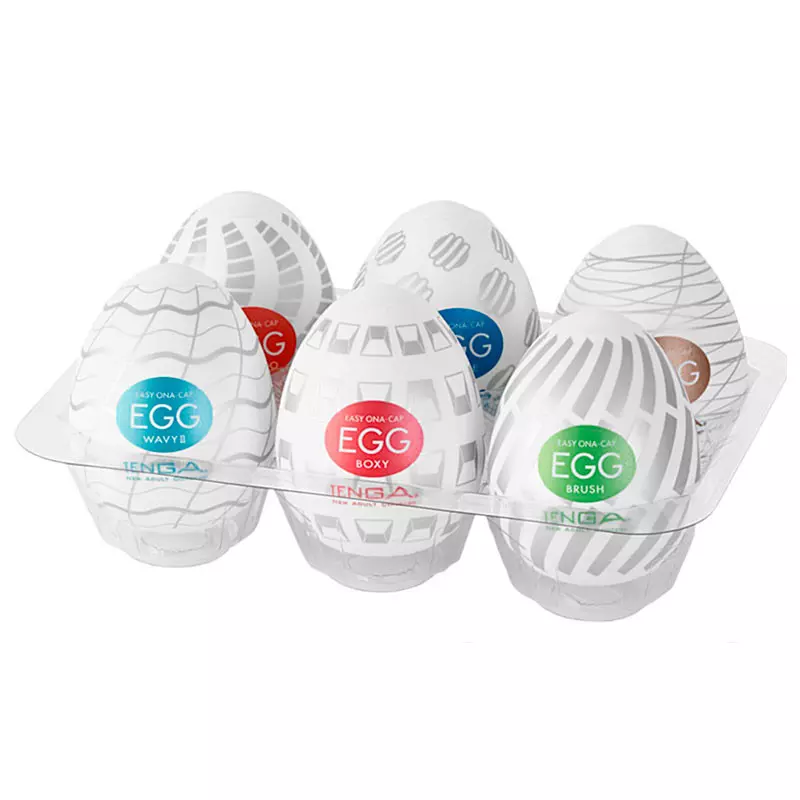 Oeufs De Masturbations - Tenga Assortiment III (pack De 6) 1 Oeufs De Masturbations - Tenga Assortiment III (pack De 6)