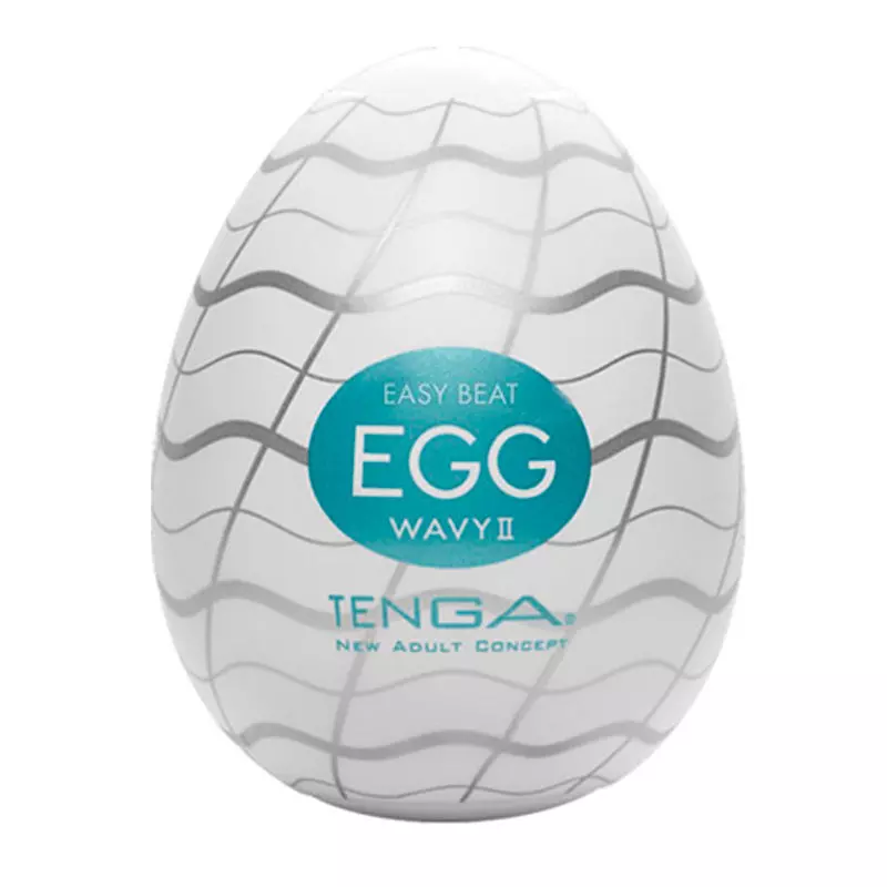 Masturbateur Tenga Egg - Wavy II Texture 1 Masturbateur Tenga Egg - Wavy II Texture