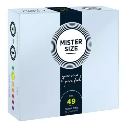 Préservatifs Sur Mesure Mister Size 49mm - 36pces.