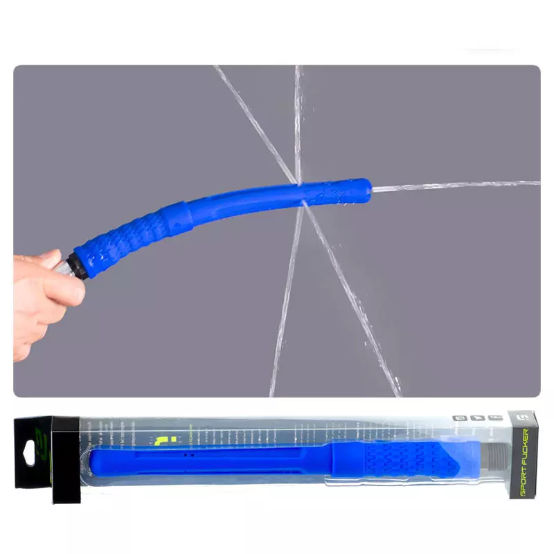 Sport Fucker PowerShot - Canule De Douche En Silicone (bleu) 2 Sport Fucker PowerShot - Canule De Douche En Silicone (bleu) â Image 2