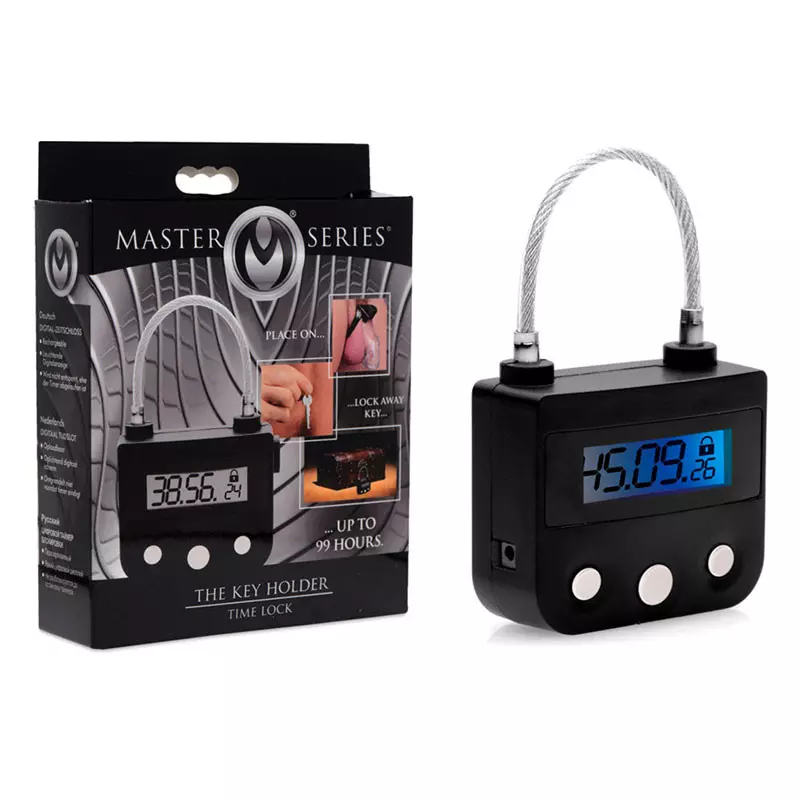 Cadenas Avec Déverouillage Programmable The Key Holder - Master Serie 1 Cadenas Avec Déverouillage Programmable The Key Holder - Master Serie