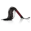 Martinet BDSM Scandal Flogger Noir & Rouge - Calexotics