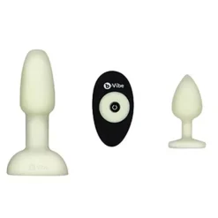 2 Plugs Anaux Phosphorescents Asstronaut - B-Vibe -Sex Toys Femme boutique 21987