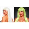 Pleasure Wigs Perruque Fantaisie (Blanc & Phosphorescent) - Amber