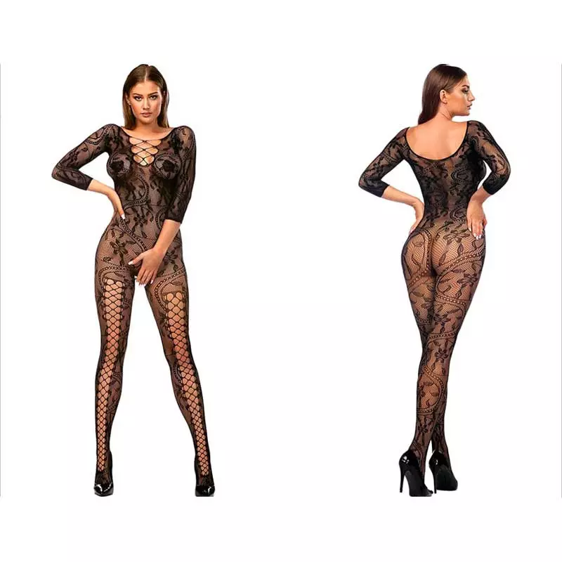 Anais Apparel Bodystocking Sexy Mirabella (noir) - Anais 2 Anais Apparel Bodystocking Sexy Mirabella (noir) - Anais – Image 2