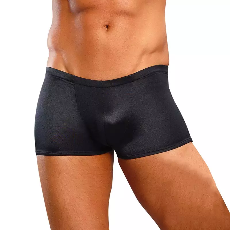 Caleçon Sexy Noir Boxer Lo Rise Pouch - Male Power 1 Caleçon Sexy Noir Boxer Lo Rise Pouch - Male Power